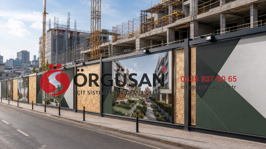 İnşaat Reklam Panoları ve Şantiye Çevresi Reklam Uygulamaları