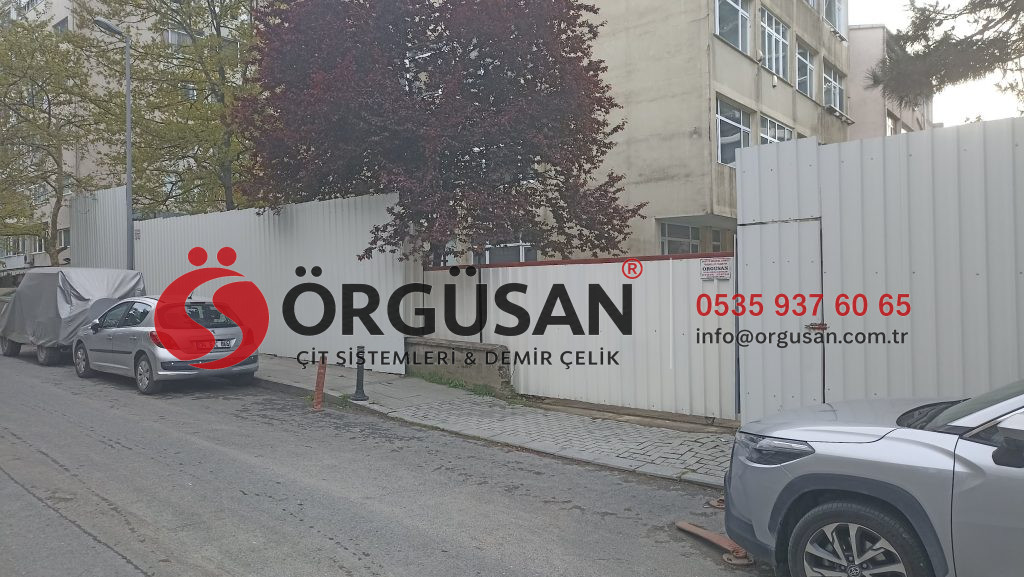 Beşiktaş İnşaat Çevre Kapatma ve Trapez Şantiye Çevirme