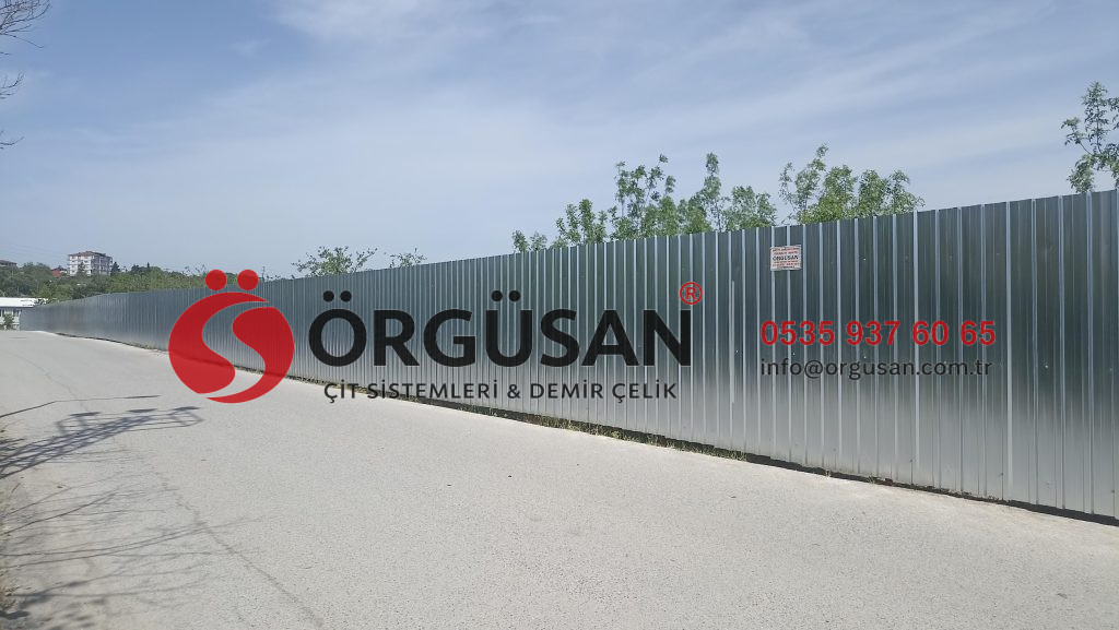 Çekmeköy İnşaat Çevre Kapatma ve Trapez Şantiye Çevirme