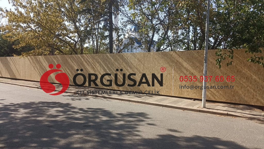Başakşehir İnşaat Çevre Kapatma ve Trapez Şantiye Çevirme