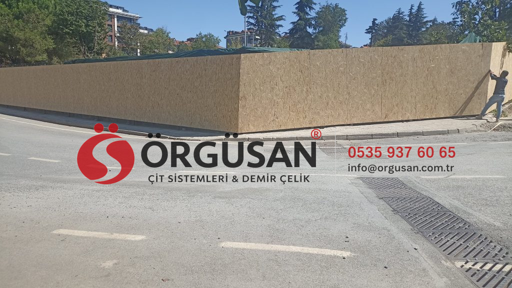 Küçükçekmece İnşaat Çevre Kapatma ve Trapez Şantiye Çevirme