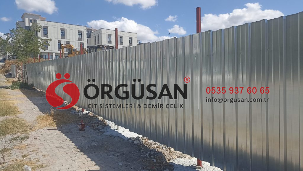 Tuzla İnşaat Çevre Kapatma ve Trapez Şantiye Çevirme