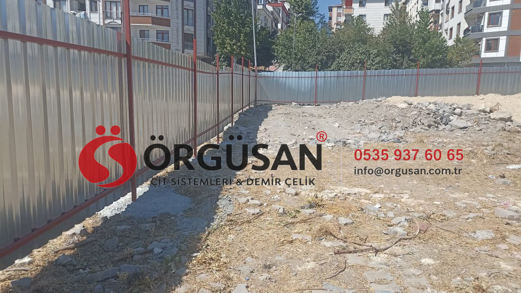 Sultangazi İnşaat Çevre Kapatma ve Trapez Şantiye Çevirme