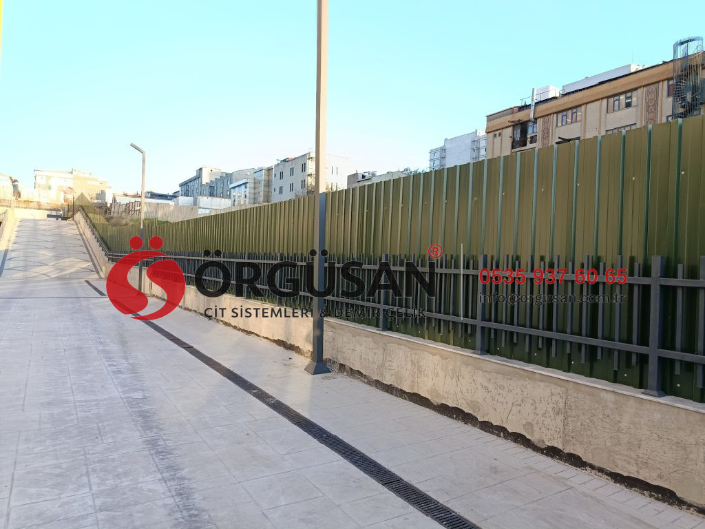 Bayrampaşa İnşaat Çevre Kapatma ve Trapez Şantiye Çevirme