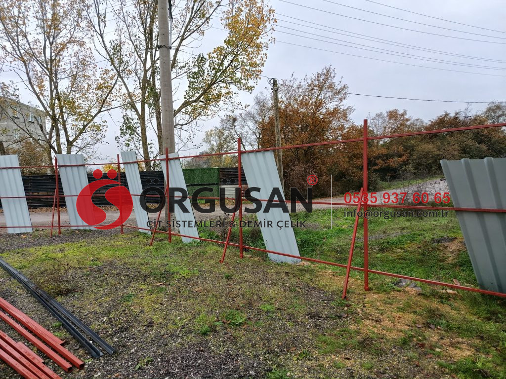 Silivri İnşaat Çevre Kapatma ve Trapez Şantiye Çevirme