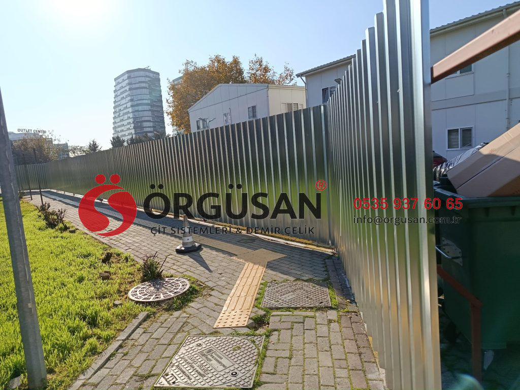 Üsküdar İnşaat Çevre Kapatma ve Trapez Şantiye Çevirme