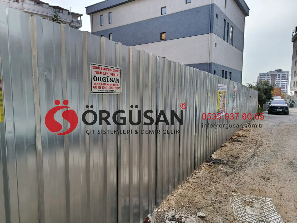 Sarıyer İnşaat Çevre Kapatma ve Trapez Şantiye Çevirme