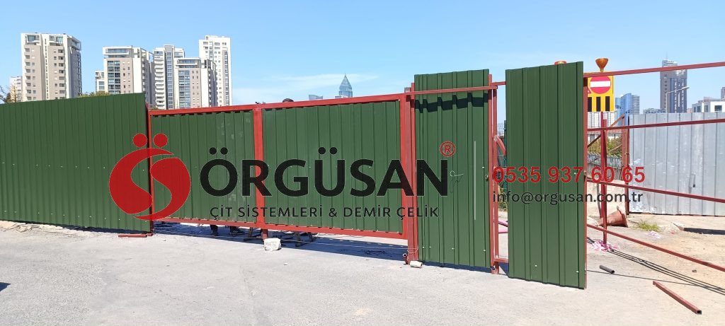 Çatalca İnşaat Çevre Kapatma ve Trapez Şantiye Çevirme