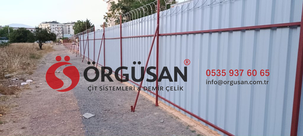 Beylikdüzü İnşaat Çevre Kapatma ve Trapez Şantiye Çevirme