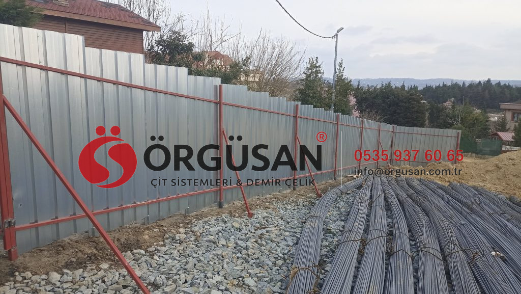 Şişli İnşaat Çevre Kapatma ve Trapez Şantiye Çevirme