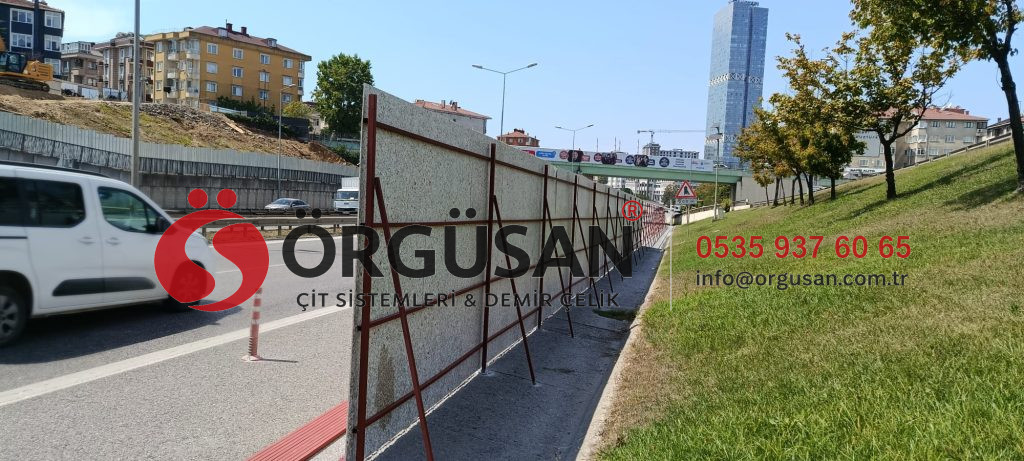 Maltepe İnşaat Çevre Kapatma ve Trapez Şantiye Çevirme
