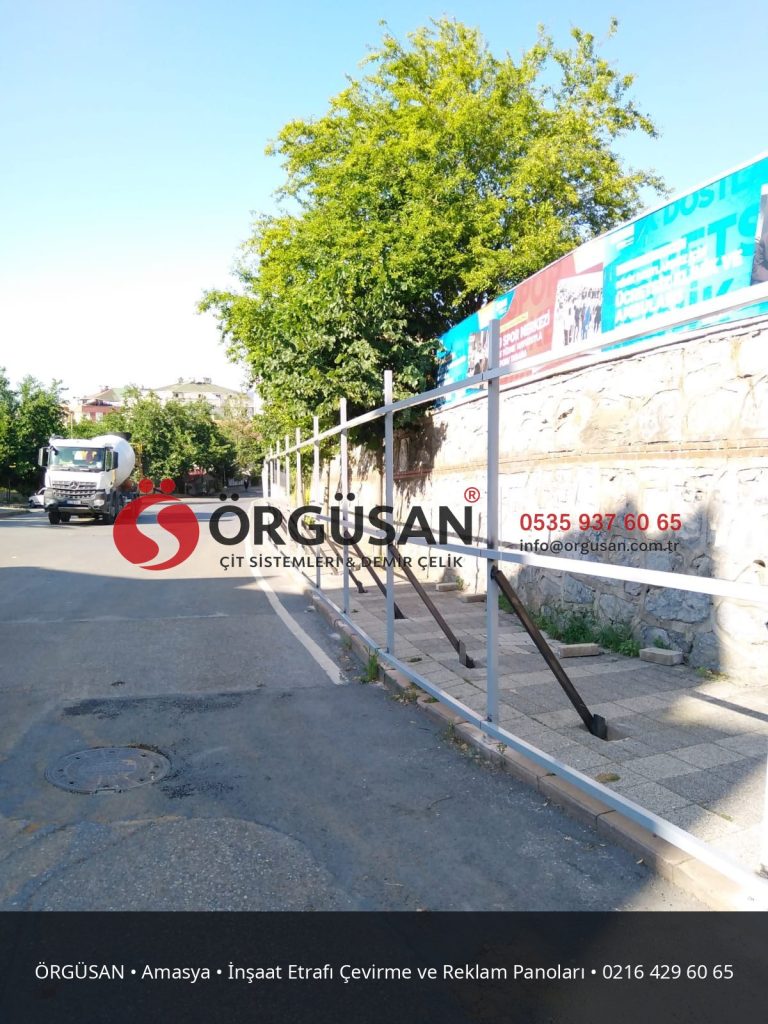 Amasya İnşaat Etrafı Çevirme ve Reklam Panoları | ÖRGÜSAN