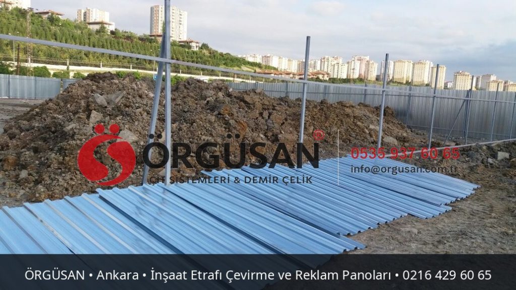 Ankara İnşaat Etrafı Çevirme ve Reklam Panoları | ÖRGÜSAN