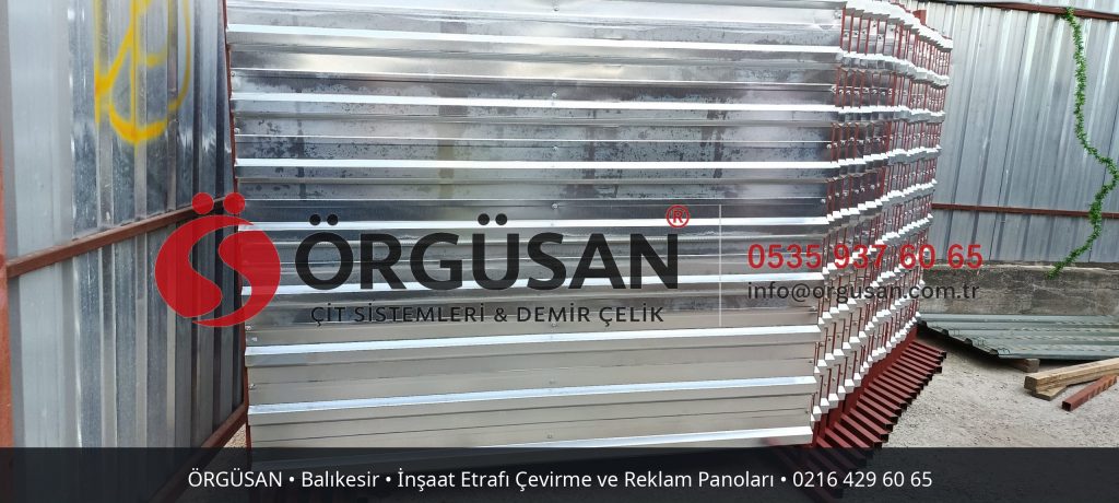 Balıkesir İnşaat Etrafı Çevirme ve Reklam Panoları | ÖRGÜSAN