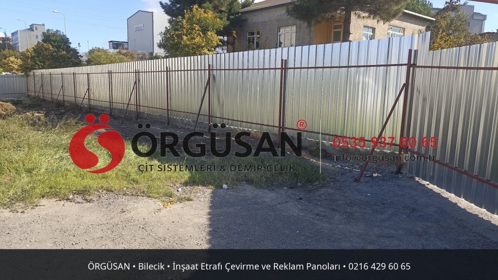 Bilecik İnşaat Etrafı Çevirme ve Reklam Panoları | ÖRGÜSAN