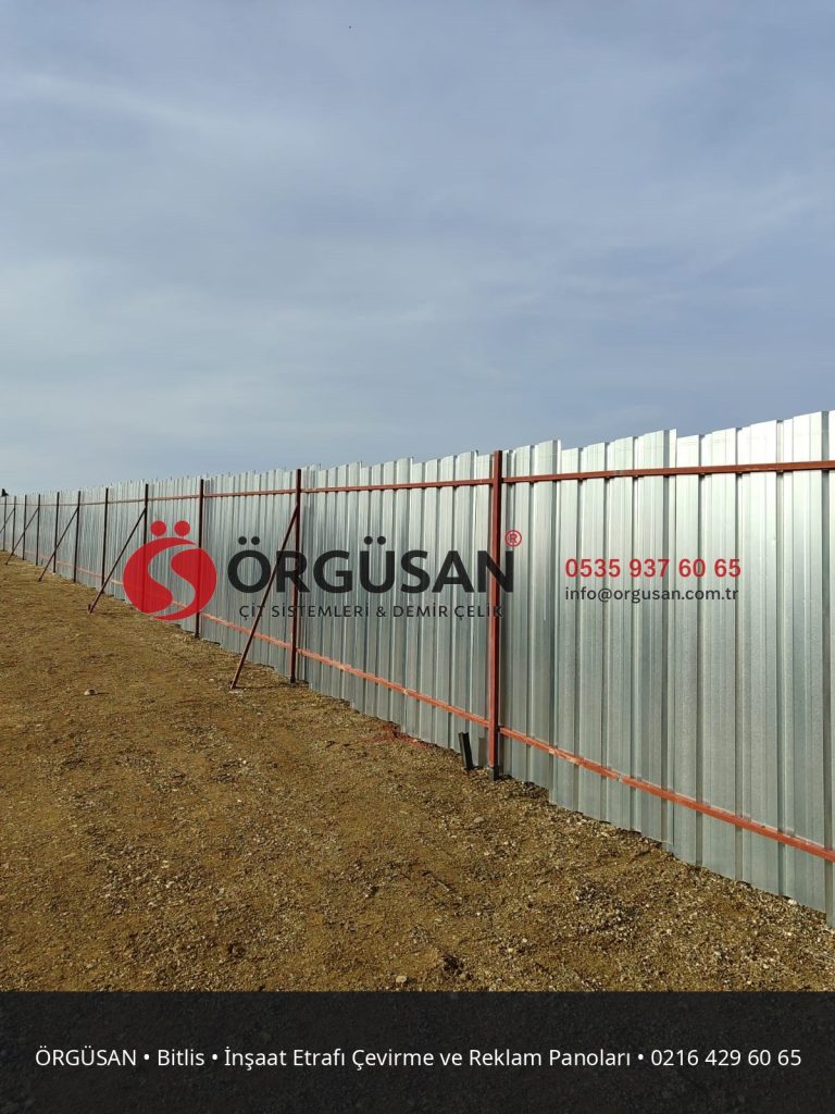 Bitlis İnşaat Etrafı Çevirme ve Reklam Panoları | ÖRGÜSAN