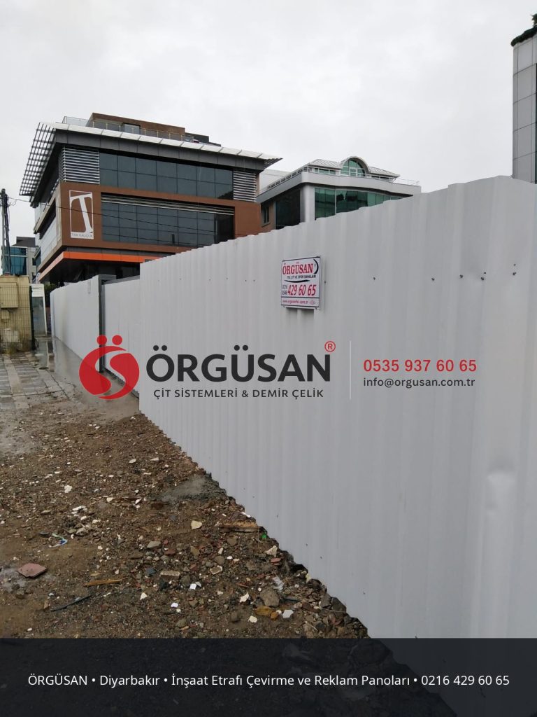 Diyarbakır İnşaat Etrafı Çevirme ve Reklam Panoları | ÖRGÜSAN
