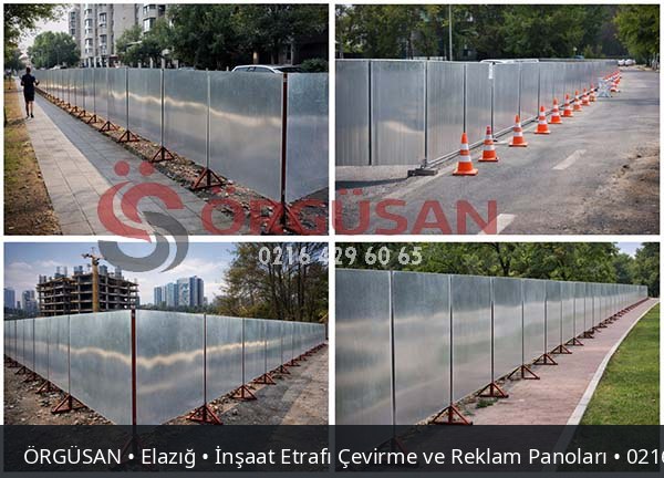 Elazığ İnşaat Etrafı Çevirme ve Reklam Panoları | ÖRGÜSAN