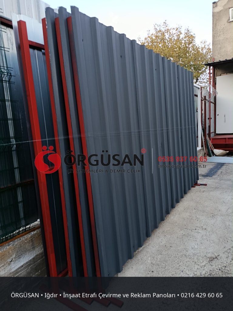 Iğdır İnşaat Etrafı Çevirme ve Reklam Panoları | ÖRGÜSAN