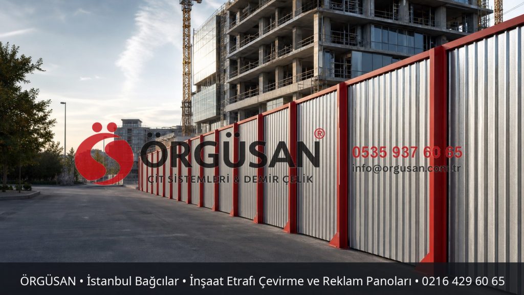 İstanbul Bağcılar İnşaat Etrafı Çevirme ve Reklam Panoları | ÖRGÜSAN