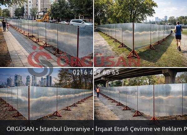 İstanbul Ümraniye İnşaat Etrafı Çevirme ve Reklam Panoları | ÖRGÜSAN