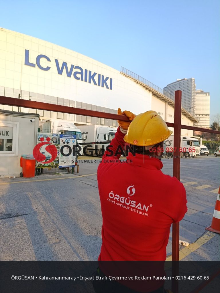 Kahramanmaraş İnşaat Etrafı Çevirme ve Reklam Panoları | ÖRGÜSAN