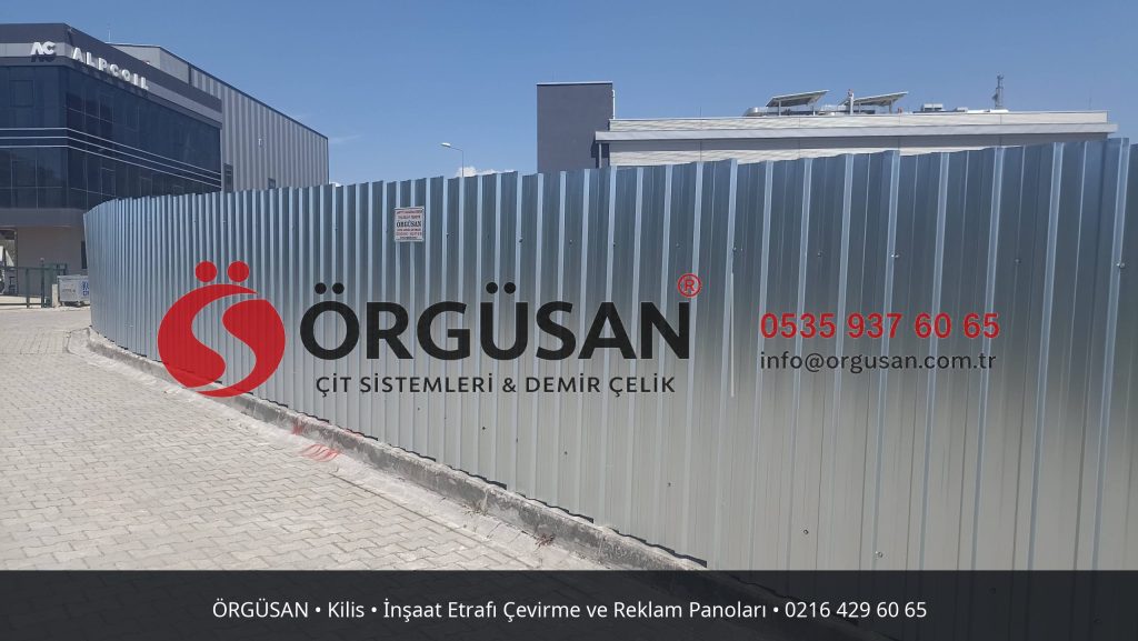 Kilis İnşaat Etrafı Çevirme ve Reklam Panoları | ÖRGÜSAN