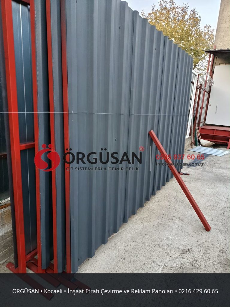 Kocaeli İnşaat Etrafı Çevirme ve Reklam Panoları | ÖRGÜSAN