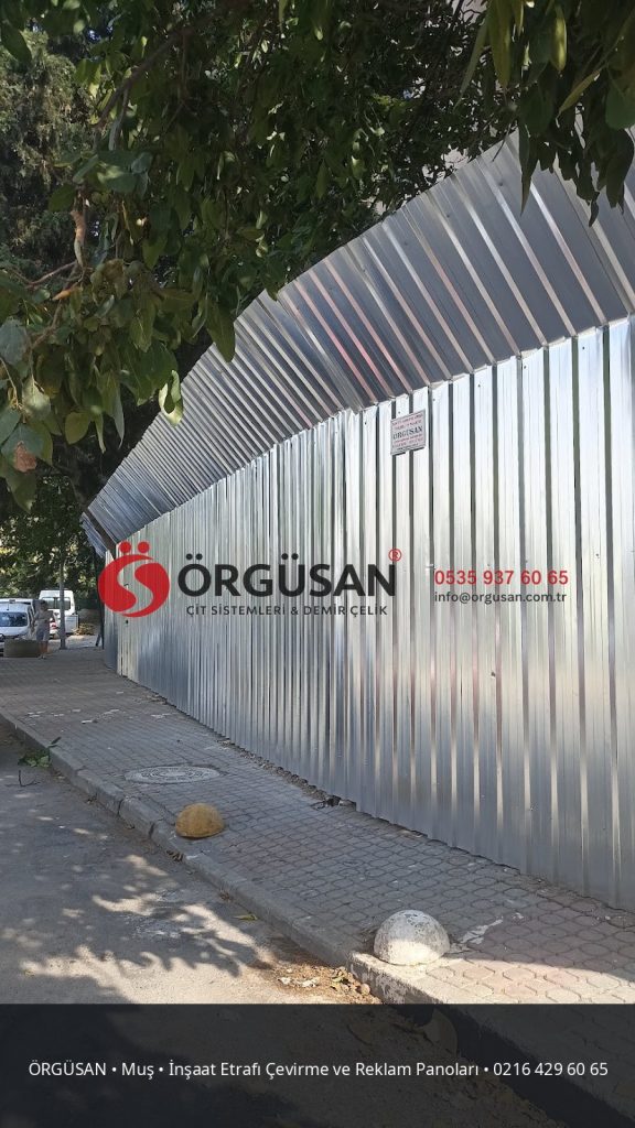 Muş İnşaat Etrafı Çevirme ve Reklam Panoları | ÖRGÜSAN