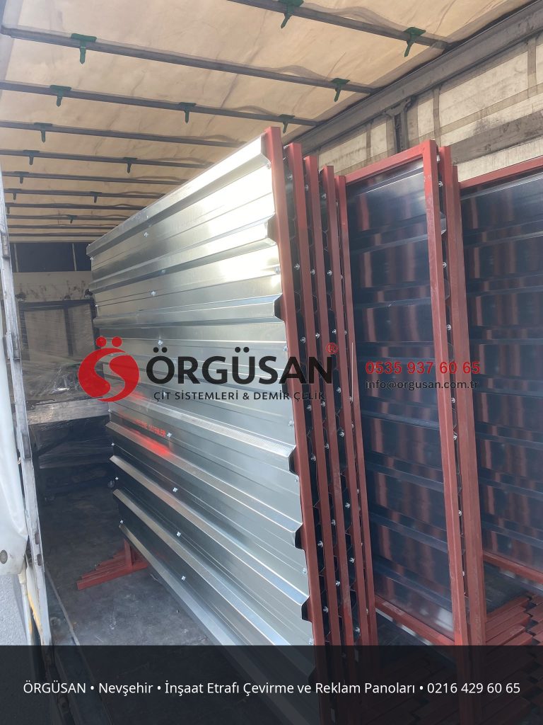 Nevşehir İnşaat Etrafı Çevirme ve Reklam Panoları | ÖRGÜSAN