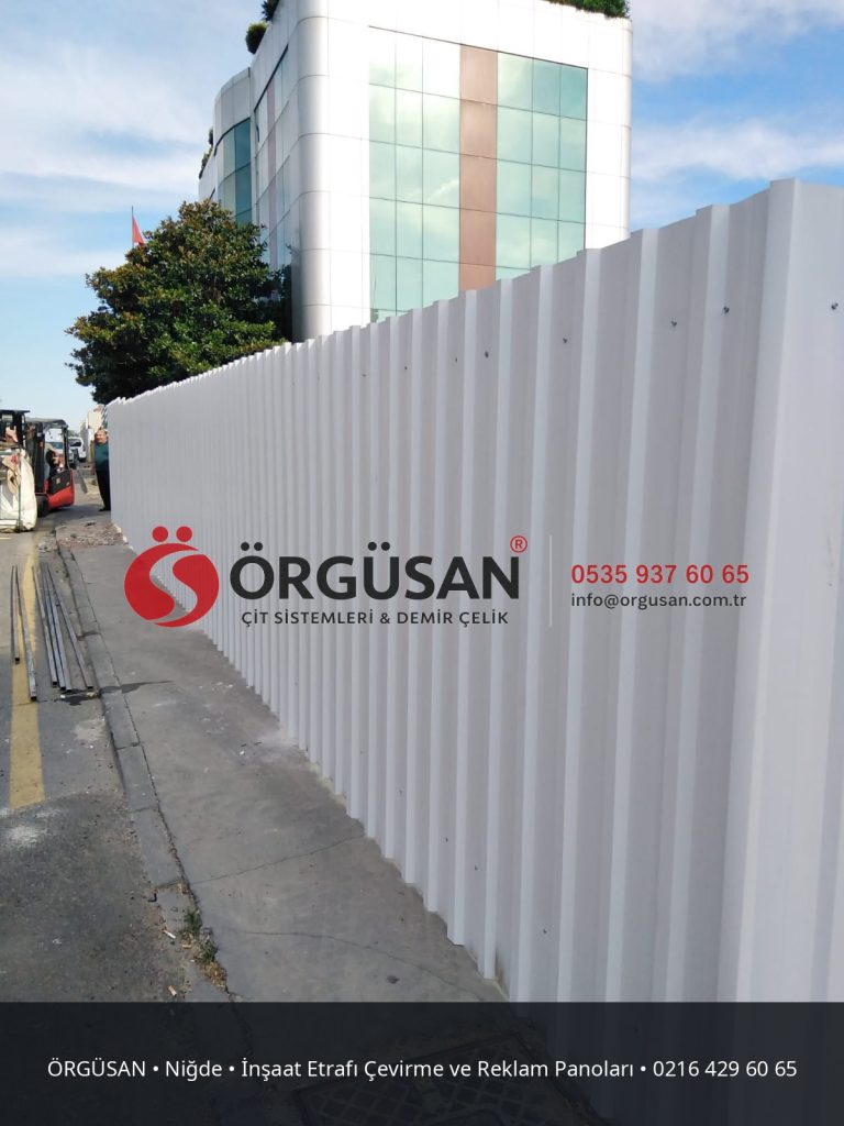 Niğde İnşaat Etrafı Çevirme ve Reklam Panoları | ÖRGÜSAN