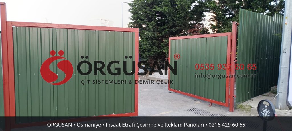 Osmaniye İnşaat Etrafı Çevirme ve Reklam Panoları | ÖRGÜSAN