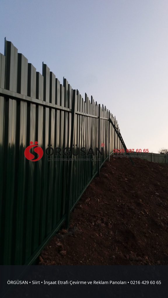 Siirt İnşaat Etrafı Çevirme ve Reklam Panoları | ÖRGÜSAN