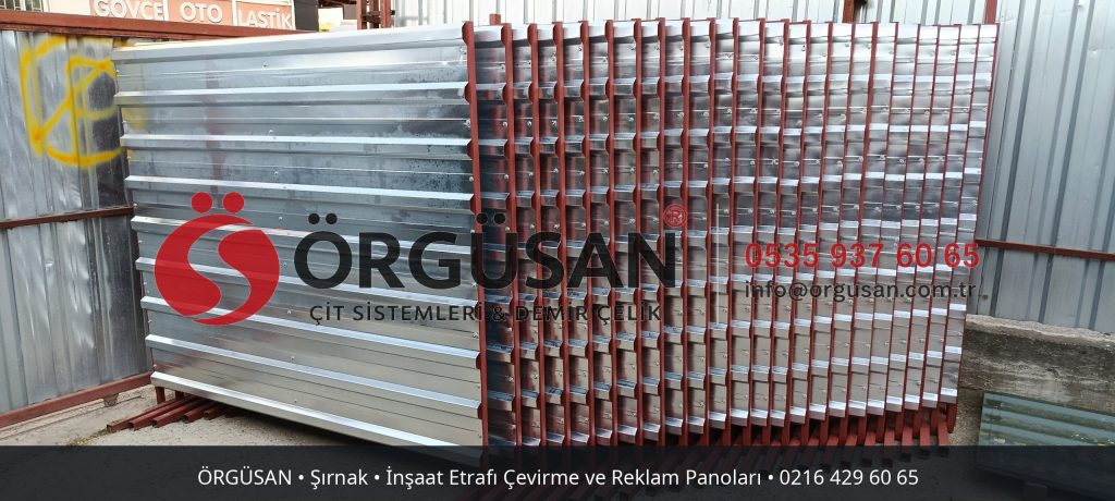 Şırnak İnşaat Etrafı Çevirme ve Reklam Panoları | ÖRGÜSAN
