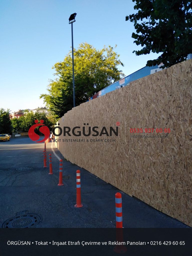 Tokat İnşaat Etrafı Çevirme ve Reklam Panoları | ÖRGÜSAN